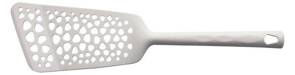 Pinza Multiuso in Nylon 34 cm resistente fino a 210 gradi colore grigio perla adatta alle superfici antiaderenti