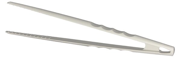 Pinza Cucina in Nylon 30,5 cm resistente fino a 210 gradi colore grigio perla adatta alle superfici antiaderenti