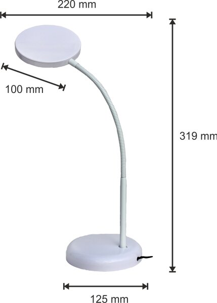 Lampada LED da tavolo ANITA LED/6W/230V