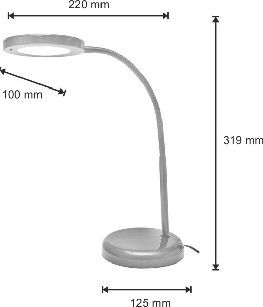 Lampada LED da tavolo ANITA LED/6W/230V