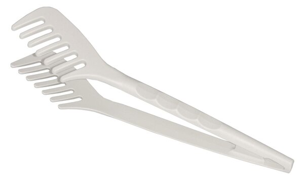 Pinza per Spaghetti in Nylon 27,5 cm resistente fino a 210 gradi colore grigio perla adatta alle superfici antiaderenti