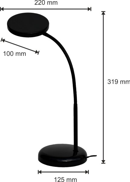 Lampada LED da tavolo ANITA LED/6W/230V