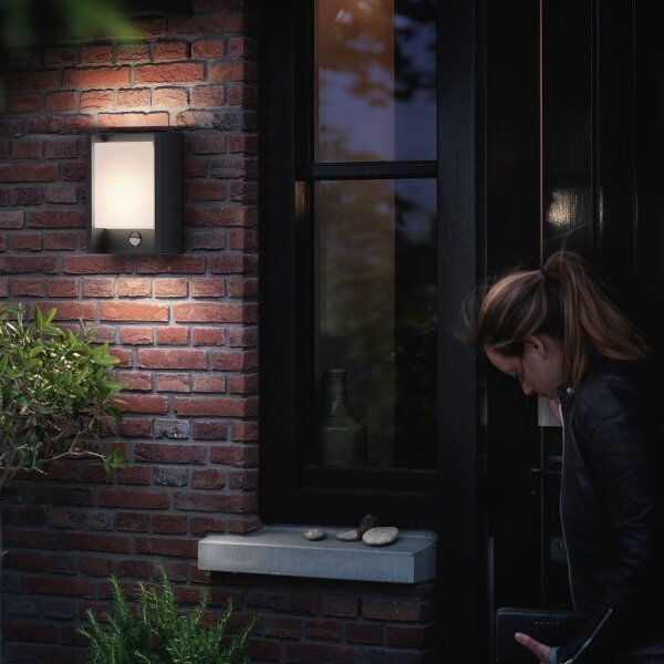 Philips 16461/93/P3 - Lampada LED da esterno con sensore ARBOUR LED/6W IP44