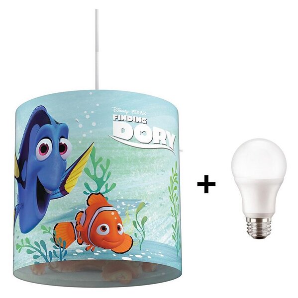 Philips 71751/90/16 - LED Lampadario per bambini DISNEY ALLA RICERCA DI DORY 1xE27/23W/230V