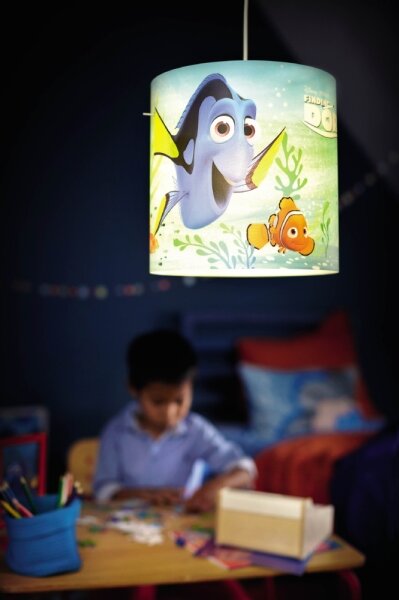 Philips 71751/90/16 - LED Lampadario per bambini DISNEY ALLA RICERCA DI DORY 1xE27/23W/230V
