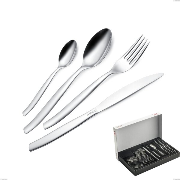 Confezione Panoramica 30 pezzi coltelli bistecca Shark, Acciaio inox 18/C (AISI430), spessore 2.00 mm