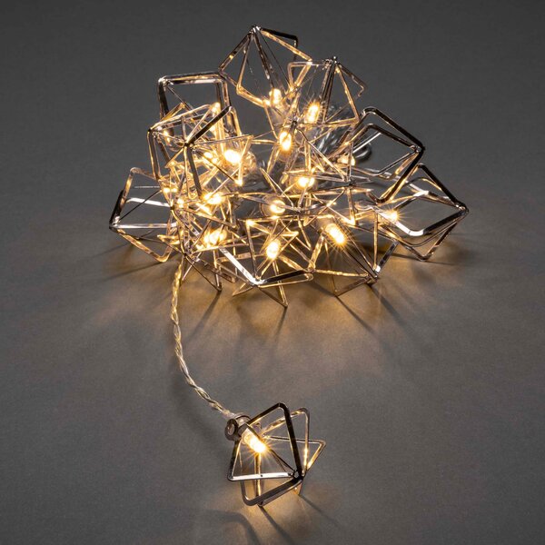 Konstsmide 3121-303 Catena luminosa decorativa a LED, argento