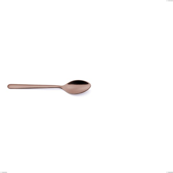 Cucchiaino moka Venice Copper Bronze, Acciaio Inox 18-10 trattamento pvd bronzo, spessore 4 mm, lunghezza 124 mm