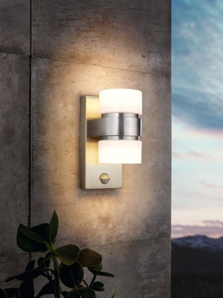 Eglo 96277 - Applique da esterno con sensore ATOLLARI 2xLED/6W