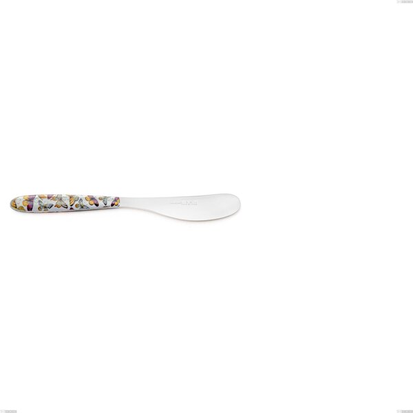 Spalmaburro piccolo vero butterfly, acciaio 18.0 nickel free, manicatura pbt sublimato acciaio lucido, lunghezza 152.00 mm