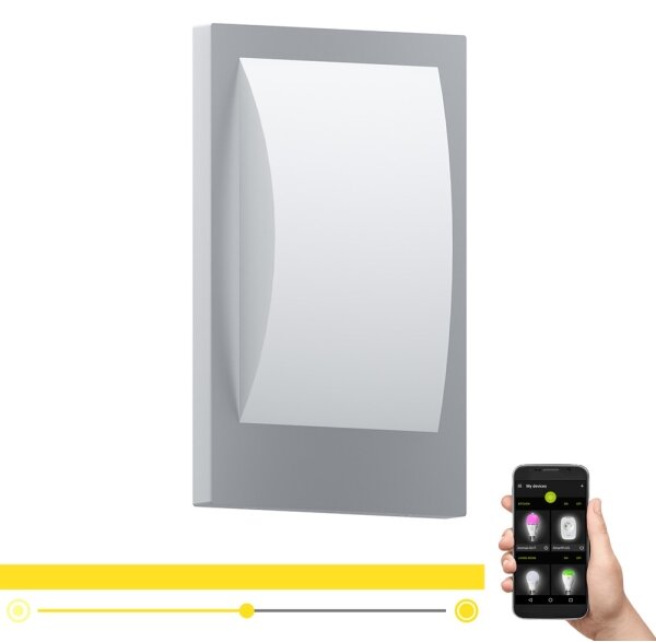 Eglo 97239 - Lampada da esterno dimmerabile a LED VERRES-C 1xE27/9W/230V BT IP44