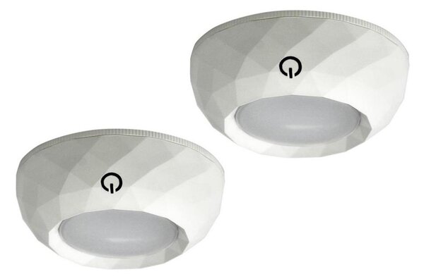 SET 2x LED lampada orientativa touch LED/4,5V/3xAAA