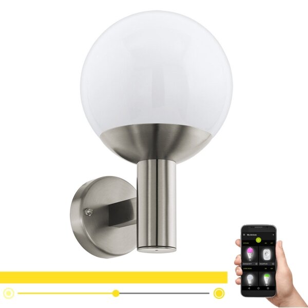 Eglo 97247 - Applique da esterno LED NISIA-C 1xE27/9W/230V IP44