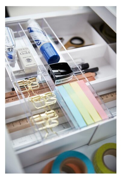 Organizzatore per cassetti in plastica Tower - YAMAZAKI