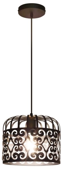 Rabalux 2156 - Lampadario ALESSANDRA 1xE27/60W/230V nero