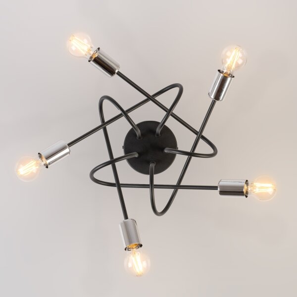Lampadario fisso OXFORD 5xE27/15W/230V
