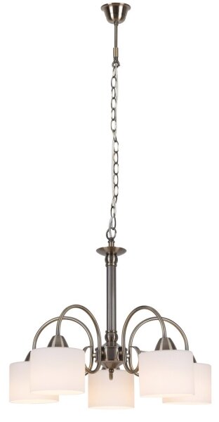 Rabalux 7276 - Lampadario EDITH 5xE27/60W/230V bronzo