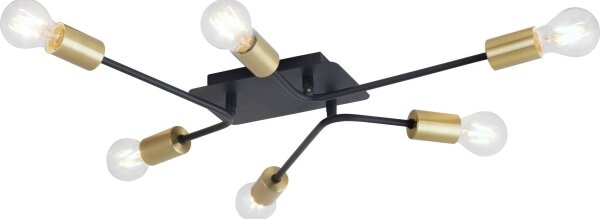 Rabalux 2103 - Lampadario fisso LANNY 6xE27/15W/230V