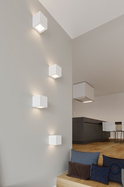 Sollux SL.0005 - Applique LEO 1xE27/60W/230V bianco