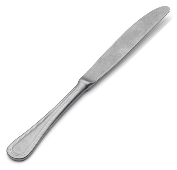 Coltello da tavola IMPERO Retr� in acciaio inox 18/10 lucidatura opaca 2,5 mm di spessore, Lunghezza 240 mm