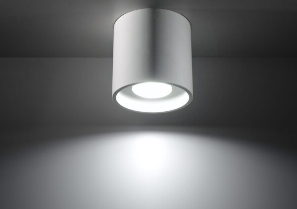 Sollux SL.0021 - Faretto ORBIS 1 1xGU10/10W/230V bianco