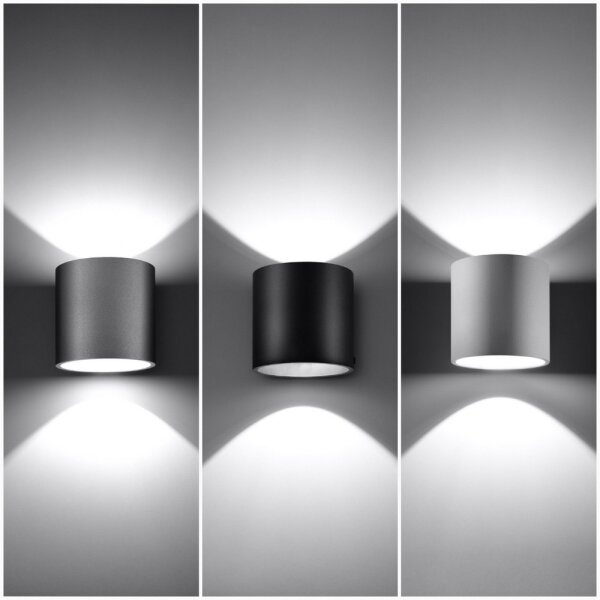 Sollux SL.0050 - Applique ORBIS 1 1xG9/40W/230V bianco