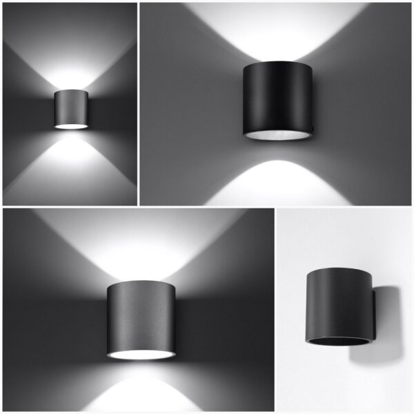 Sollux SL.0050 - Applique ORBIS 1 1xG9/40W/230V bianco