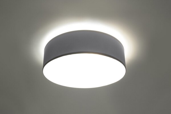 Plafoniera ARENA 35 2xE27/60W/230V grigio