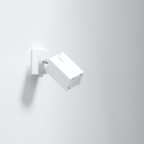 Faretto da parete MERIDA 1xGU10/40W/230V bianco