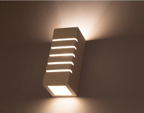 Applique SAMIR 1xE27/60W/230V bianco