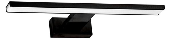 Applique da bagno LED SHINE/7W/230V 30 cm IP44 nero
