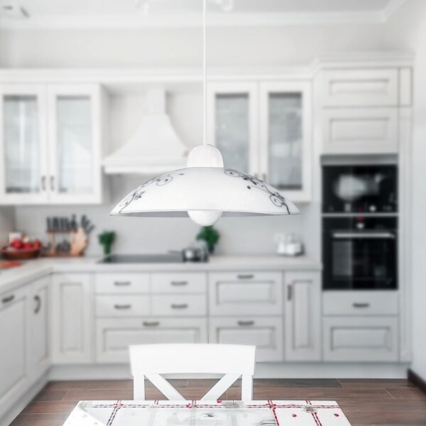 Rabalux 1848 - Lampadario BLOOMY 1xE27/60W/230V