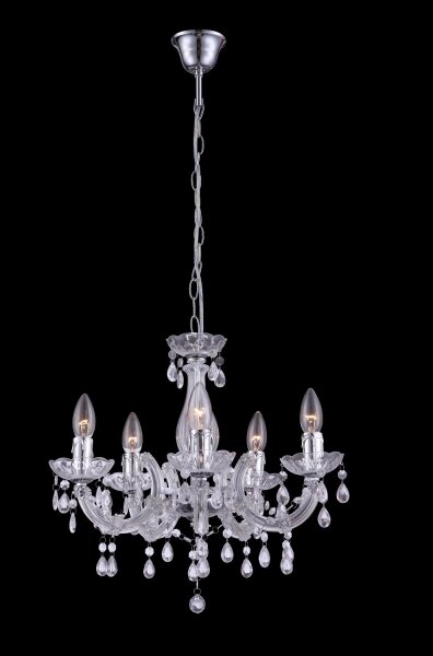 Globo 63116-5 - Lampadario su catena CUIMBRA 5xE14/40W/230V