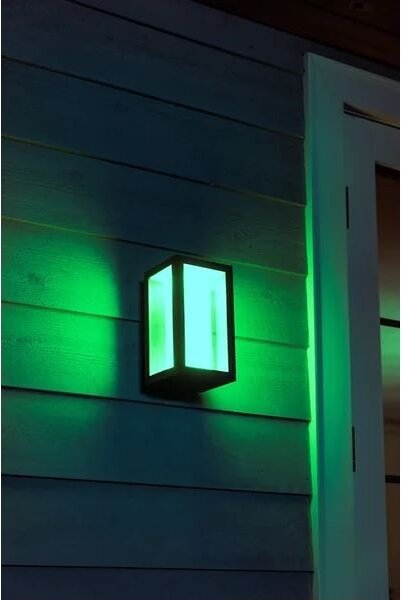 Philips 17429/30/P7 - LED RGB Lampada da esterno Hue IMPRESS 2xLED/8W/230V IP44