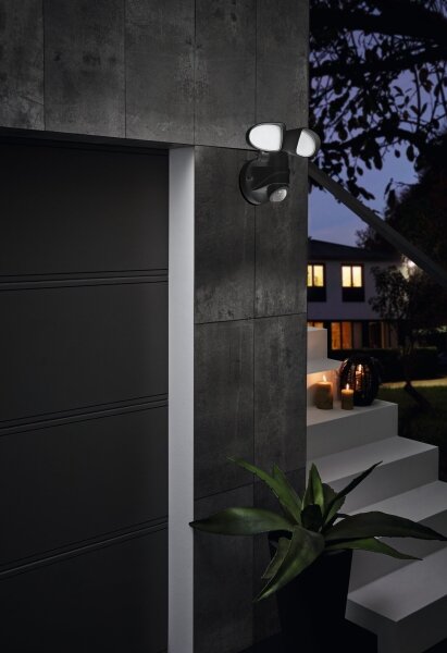 Eglo 98176 - Applique LED da esterno con sensore PAGINO 2xLED/7,5W/230V IP44