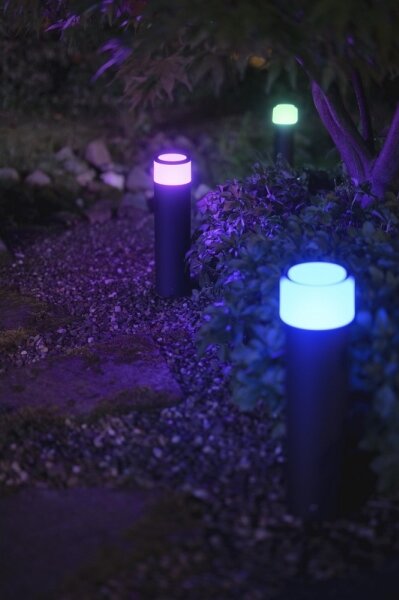 Philips 17437/30/P7 - LED RGBW Lampada da esterno Hue CALLA LED/8W/24V IP65