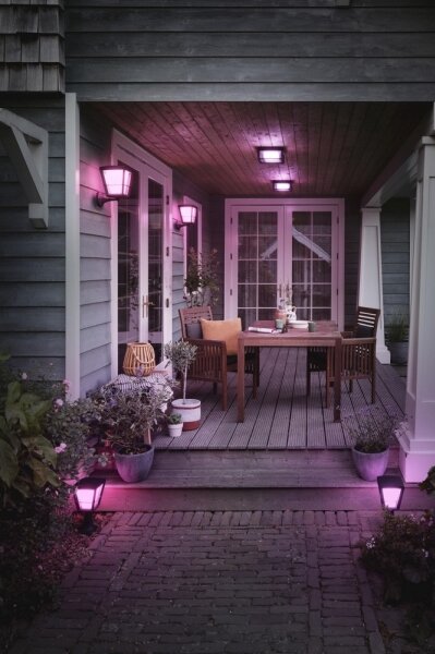 Philips 17440/30/P7 - LED RGB Lampada da esterno Hue ECONIC LED/15W/230V IP44