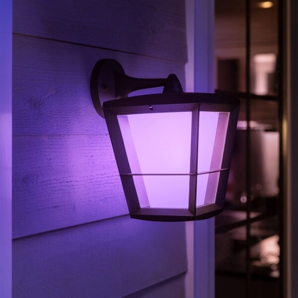 Philips 17440/30/P7 - LED RGB Lampada da esterno Hue ECONIC LED/15W/230V IP44