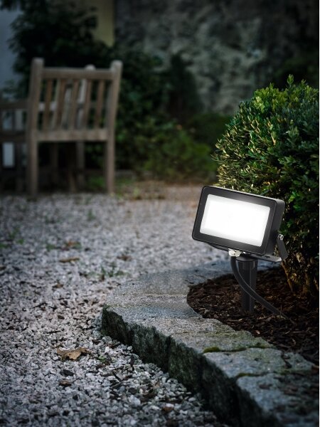 Eglo 98185 - Riflettore LED RGB FAEDO 4 LED/10W/230V + telecomando