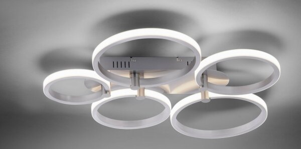 Leuchten Direkt - Lampadario LED da soffitto JOHANNA 2xLED/11,5W/230V+2xLED/9W+LED/7W