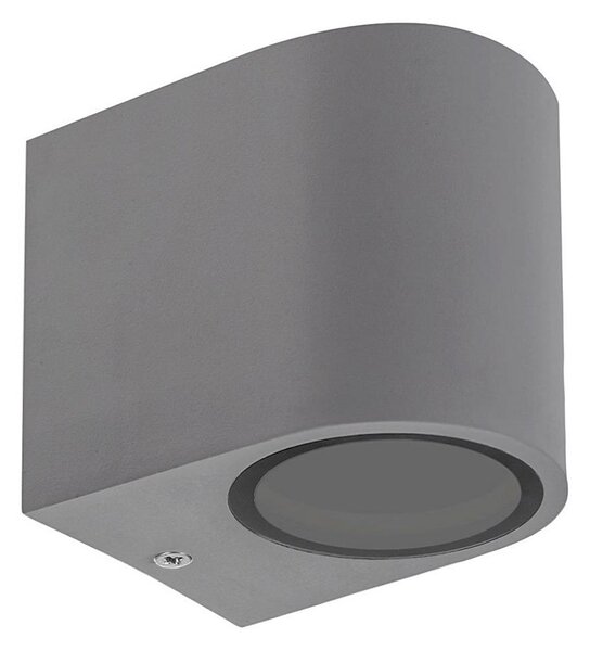 Applique da esterno PARETE 1xGU10/6W/230V IP54 grigia