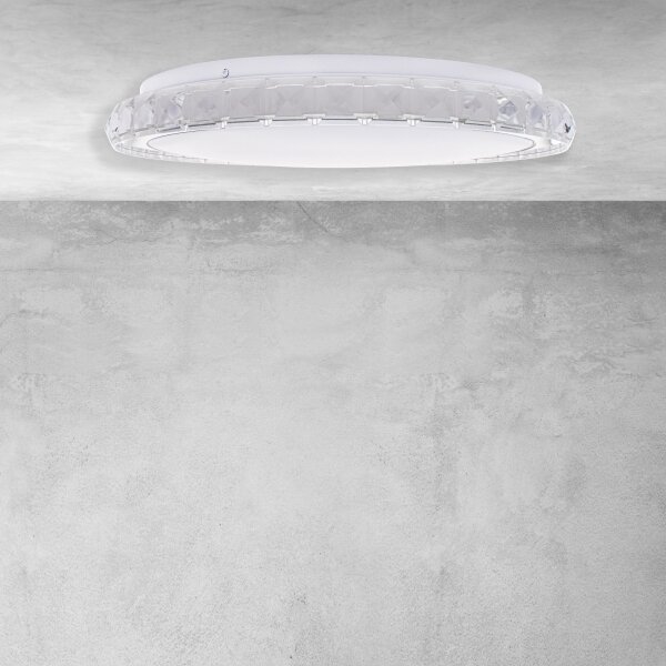 Plafoniera LED dimmerabile LAYLA con telecomando LED/26W/230V