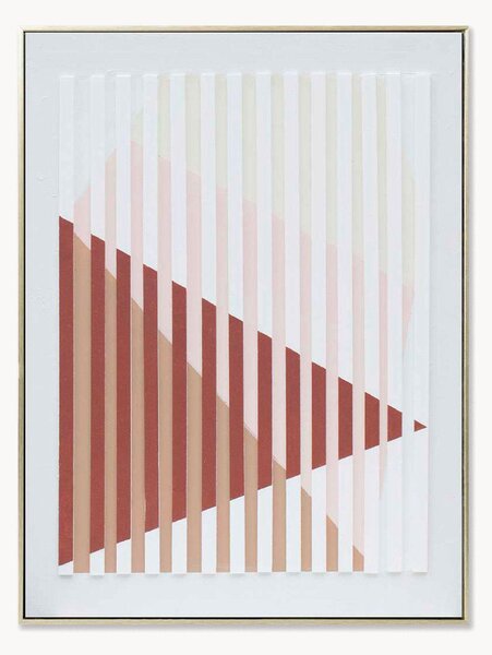Quadro su tela dipinto a mano Bauhaus