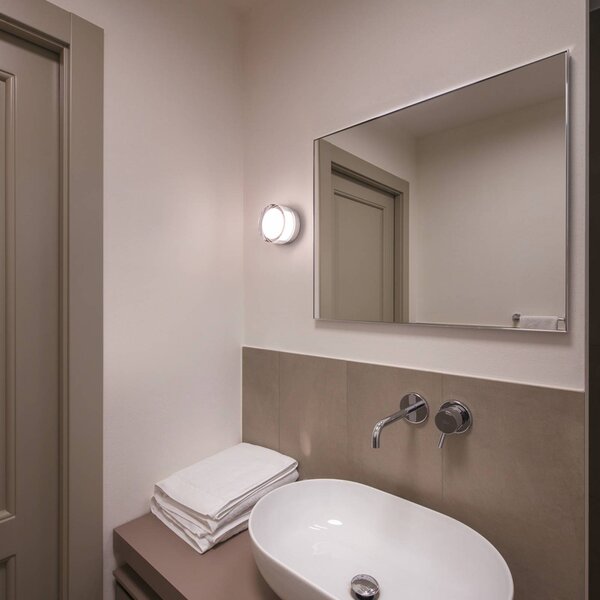 SLV Applique da parete a LED Cyft, dimmerabile, Nero, Bagno, Alluminio, Moderno, Applique a LED