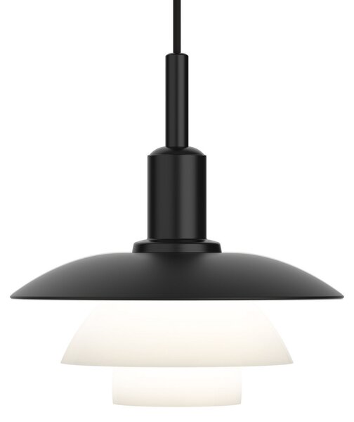 Lampada a sospensione Louis Poulsen, PH 3/3, dimmerabile, Nero, Soggiorno, Metallo, Design