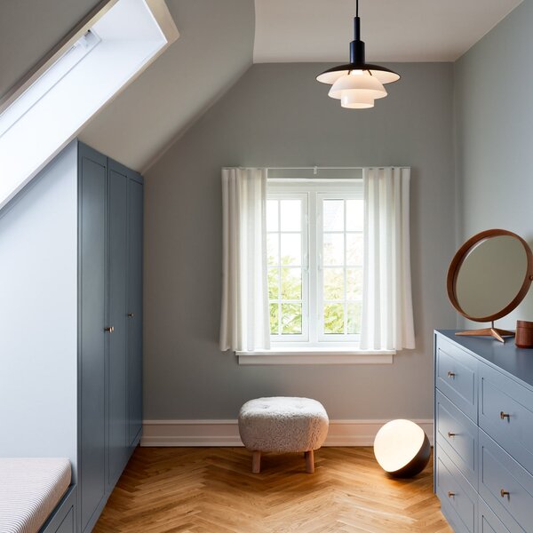 Lampada a sospensione Louis Poulsen, PH 3/3, dimmerabile, Nero, Soggiorno, Metallo, Design