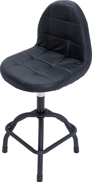 Sedia girevole BGS Workshop con schienale regolabile in altezza - 70146