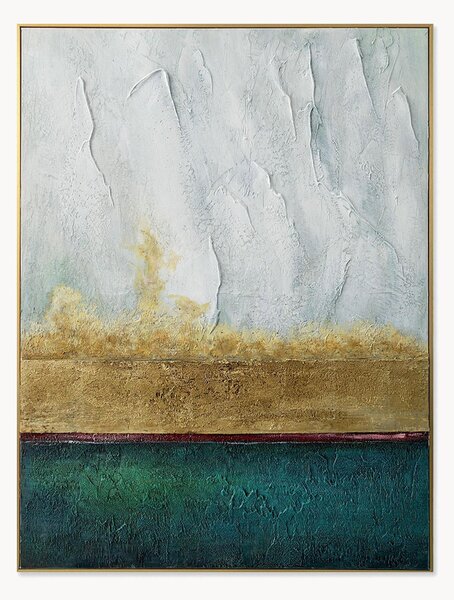 Quadro su tela dipinto a mano The Line