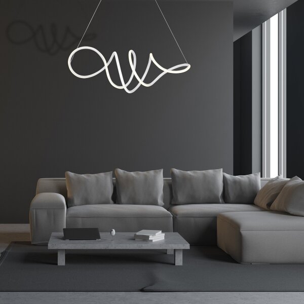 Lampadario LED a sospensione con filo LOCA LED/50W/230V