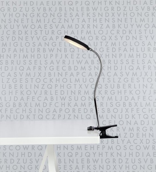 Markslöjd 106471 - Lampada con morsetto LED FLEX LED/5W/230V